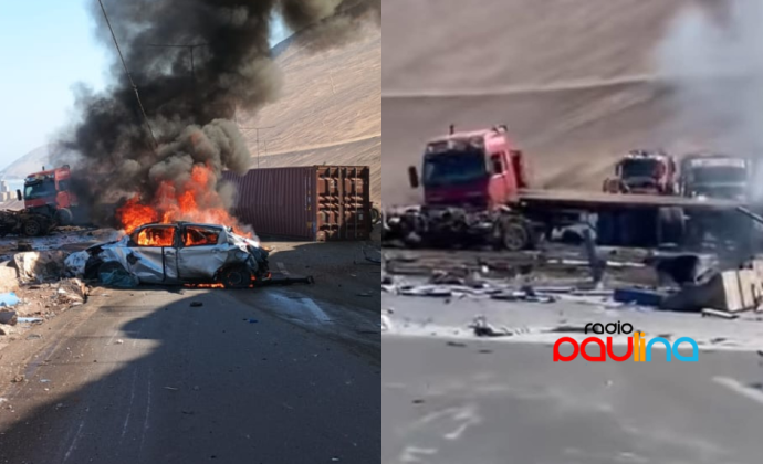 Grave accidente en la Ruta A-16 deja un fallecido y cuatro heridos