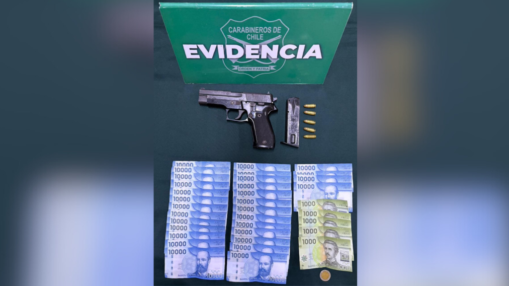 Detienen a hombre que realizó disparos en sector centro de Iquique