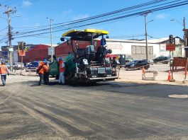 Avanzan obras de reposición de pavimento en Cerro Tarapacá y El Boro con 15% de ejecución