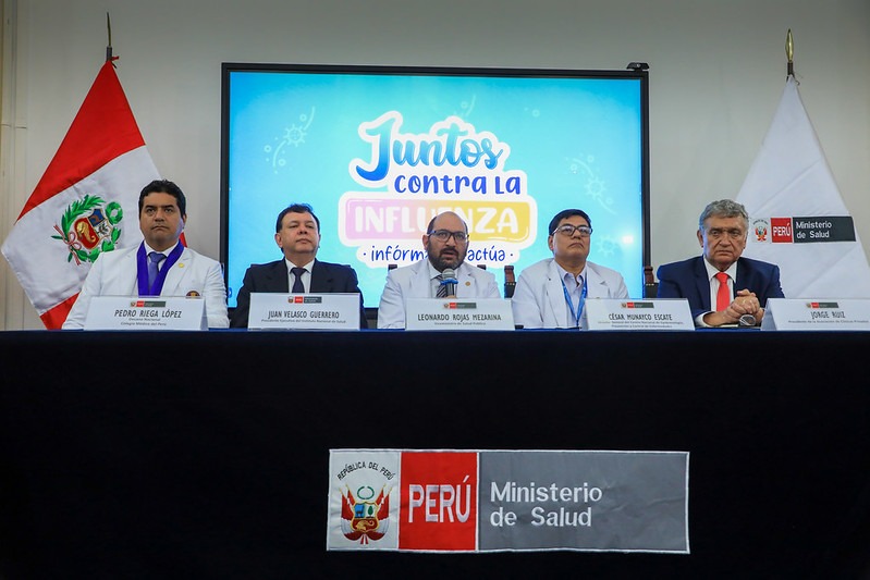 Ministerio de Salud de Perú confirma dos primeros casos de la variante de influenza A H3N2