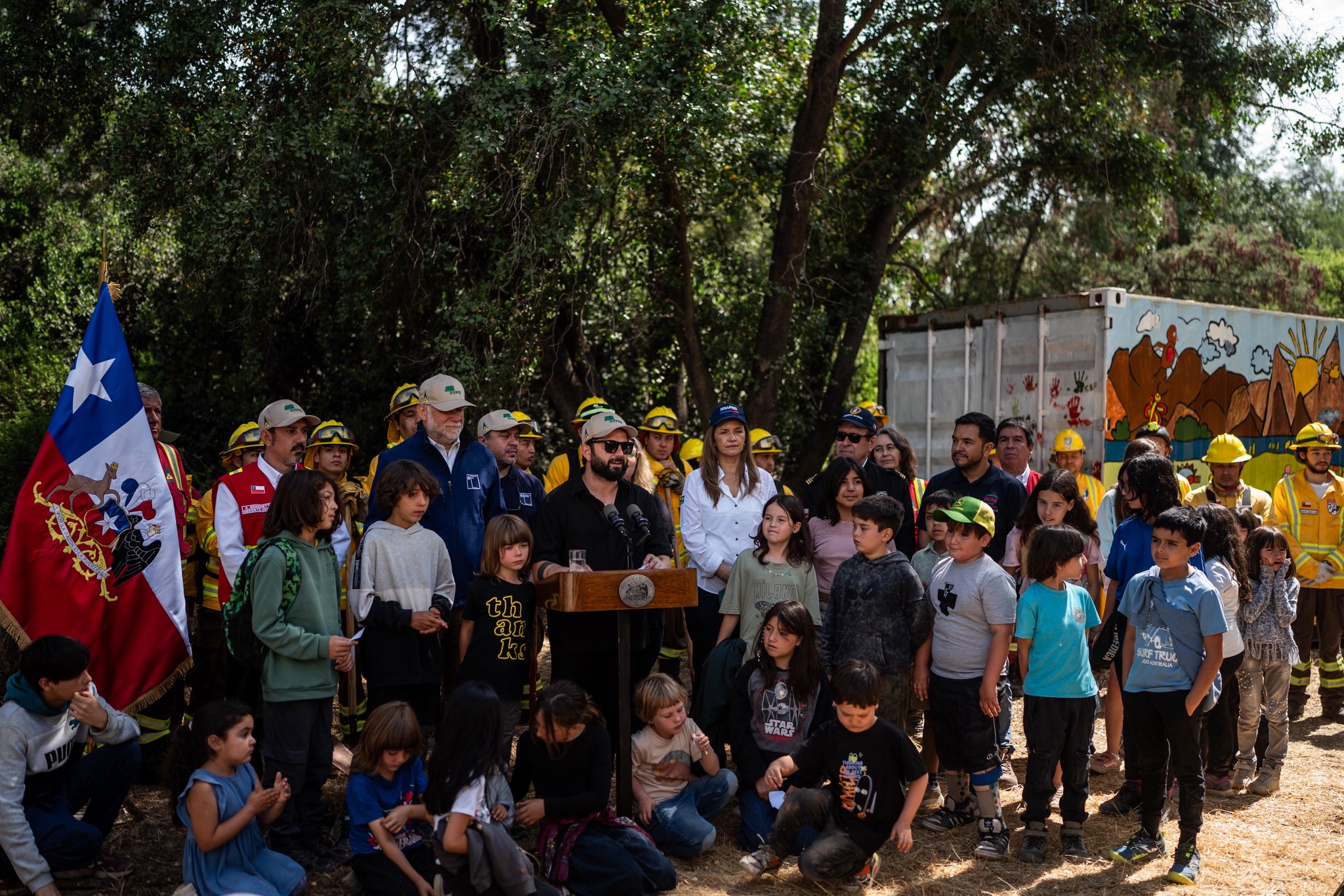 Presidente hace un llamado a la prevención de incendios: “Es fundamental que todos seamos responsables en prevenir”