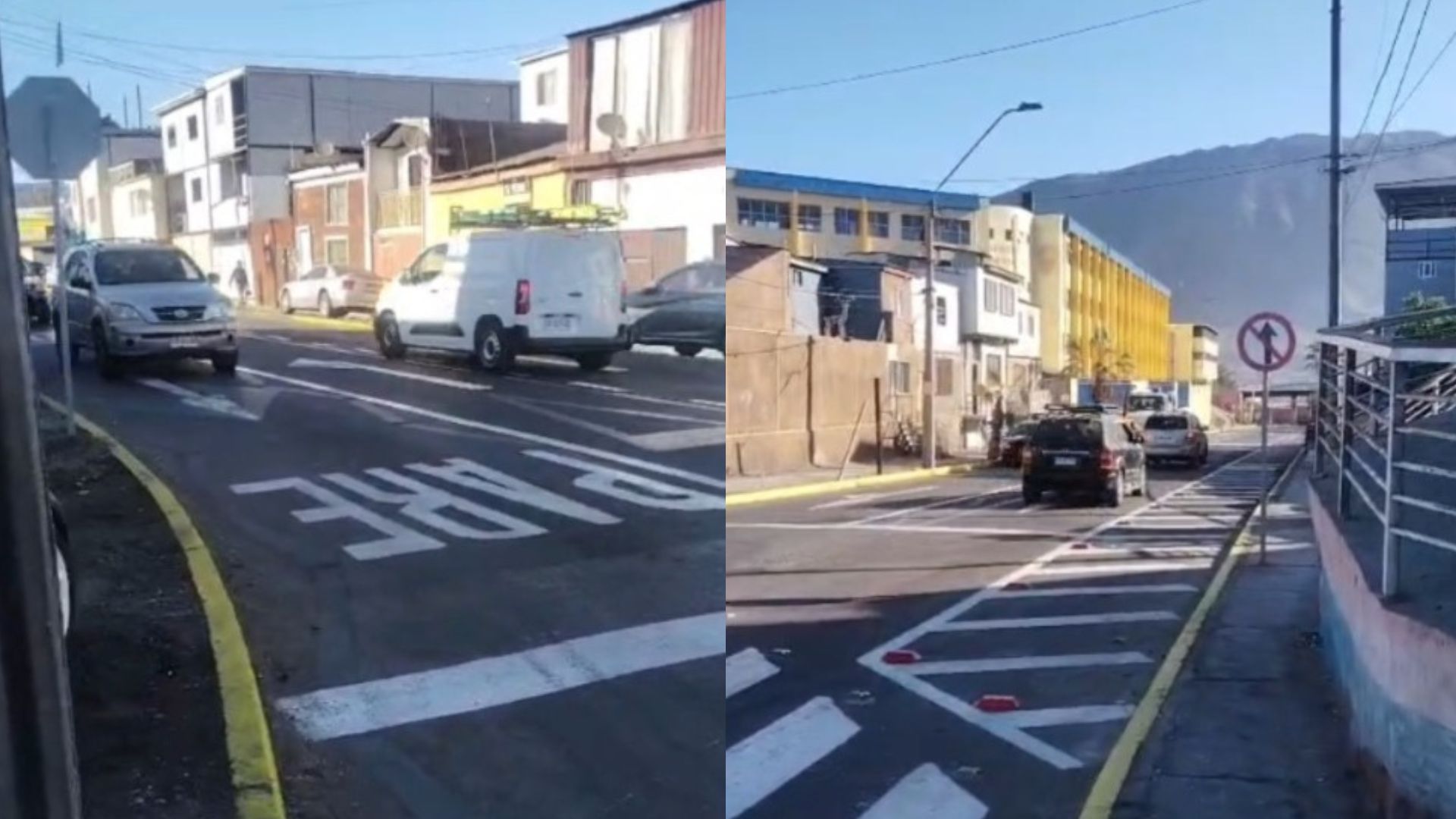 Atención Iquique: Se implementaron cambios en el sentido del tránsito en calles Amunátegui y Desiderio García