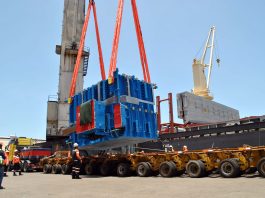 ITI concreta descarga de transformadores de gran tonelaje para la minería y marca nuevo hito operativo