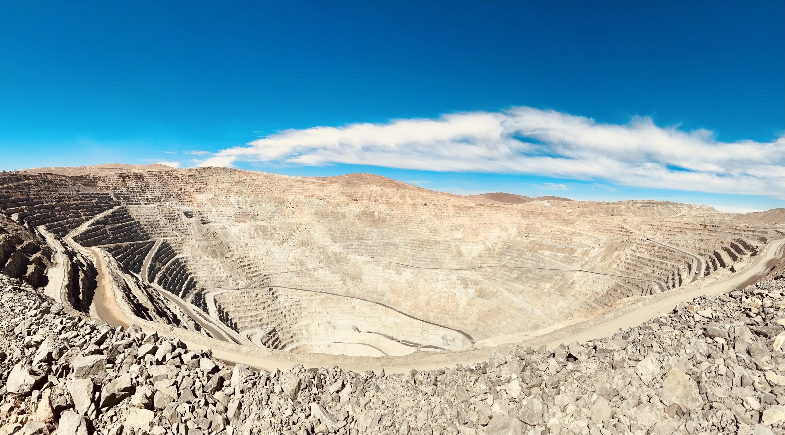 Producción minera de Tarapacá cae 12,9% en diciembre de 2025 por menor procesamiento del cobre