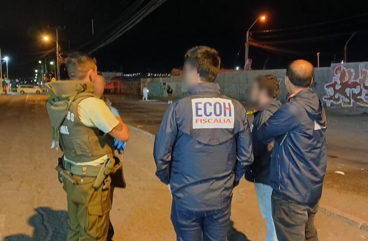 Tiroteo en sector del barrio Candela de Alto Hospicio deja dos fallecidos y dos lesionados