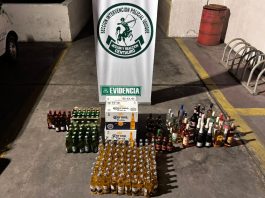 Ronda focalizada en Iquique deja dos detenidos y más de 280 botellas de alcohol incautadas