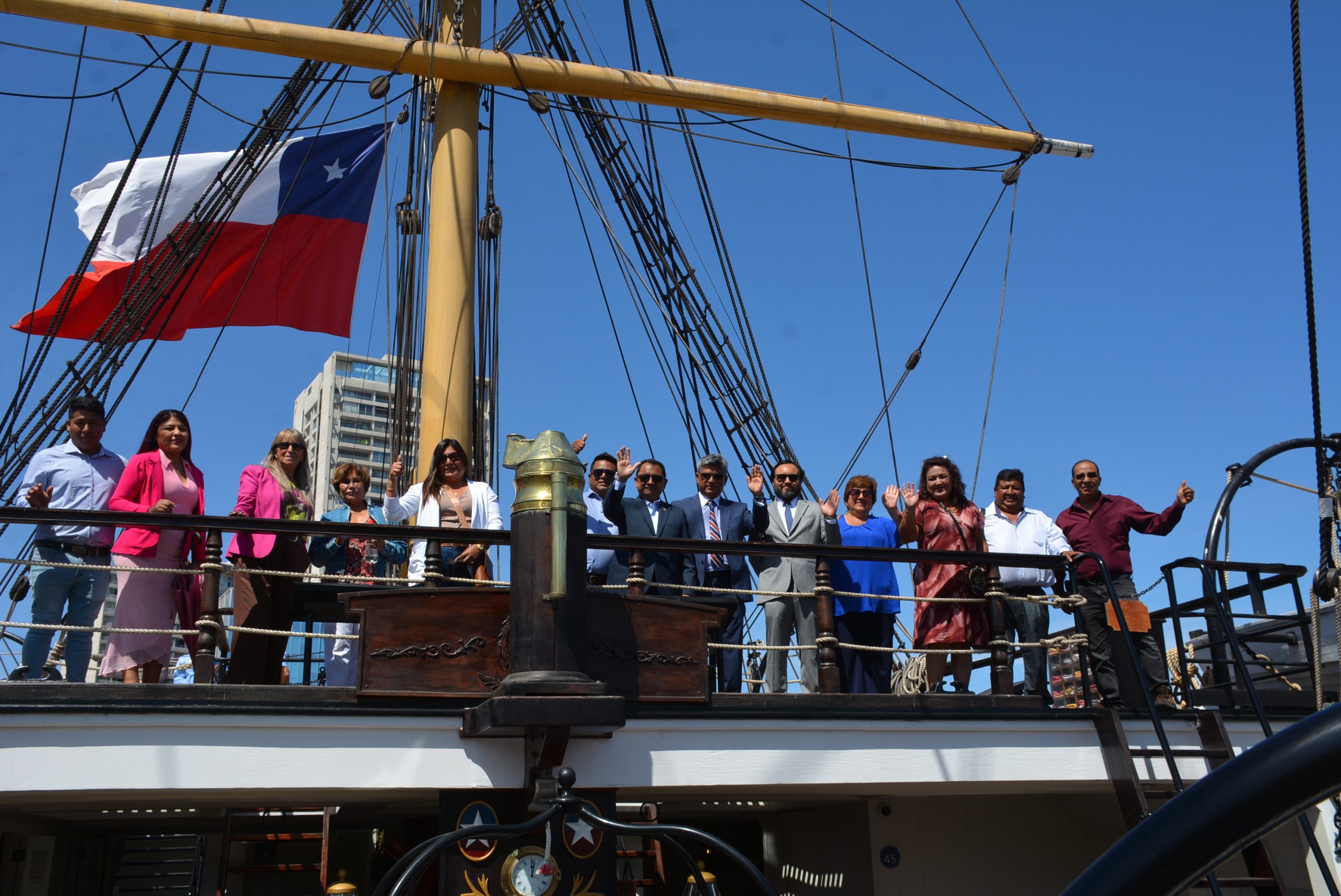 Delegación de Chancay busca replicar Corbeta Covadonga inspirada en el Museo Esmeralda de Iquique