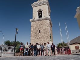 Gobierno Regional y Monumentos Nacionales acuerdan obras de emergencia para resguardar campanario de San Lorenzo de Tarapacá