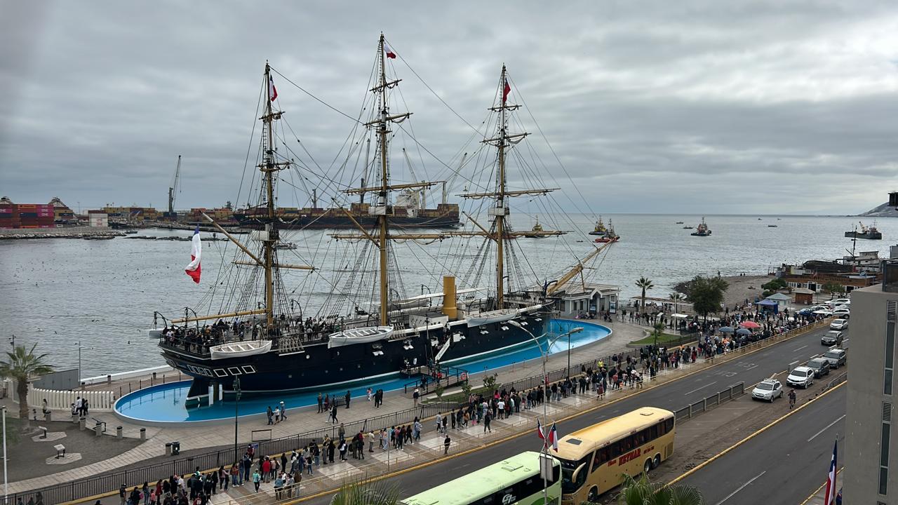Museo Corbeta Esmeralda de Iquique abrirá sus puertas con acceso gratuito el 21 de mayo