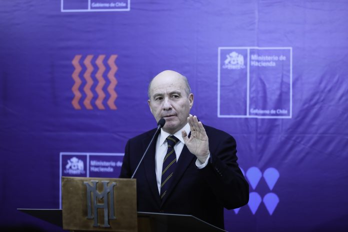 Ministro de Hacienda Jorge Quiroz