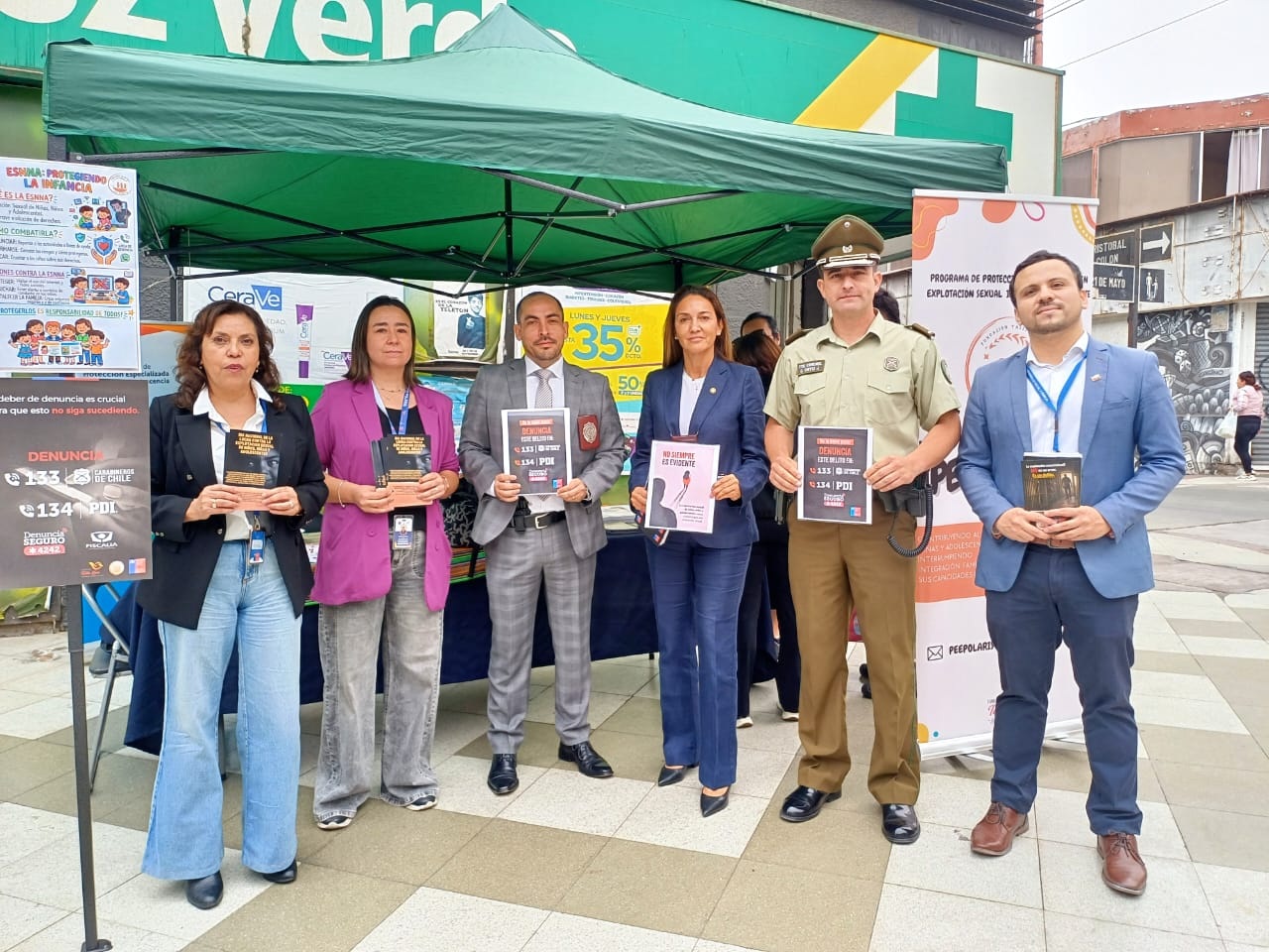 Autoridades hacen un llamado a denunciar la Explotación Sexual Infantil en Arica