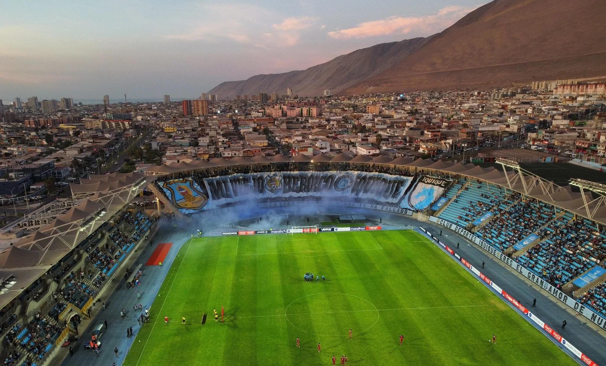 Partido entre Deportes Iquique y Curicó Unido contará con aforo de 8.200 personas en el Estadio Tierra de Campeones