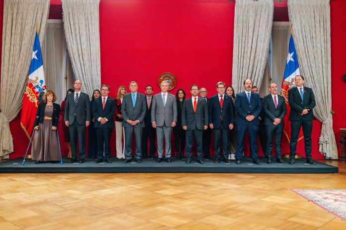 S.E. el Presidente de la República, José Antonio Kast, encabeza ceremonia de cambio de Gabinete Ministerial