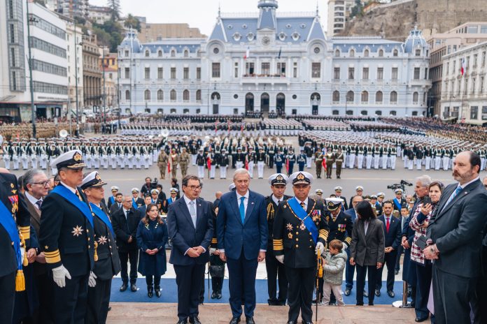 S.E. el Presidente de la República, José Antonio Kast, encabezó conmemoración del 147° aniversario del Combate Naval de Iquique y Día de las Glorias Navales en Valparaíso