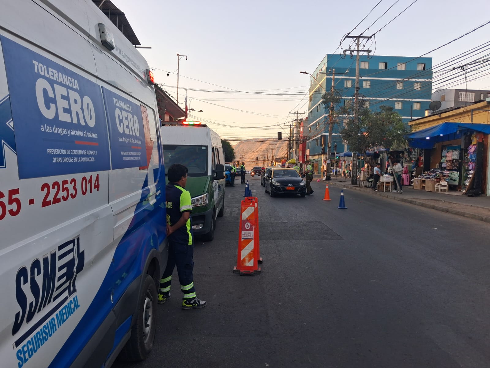 SENDA Tarapacá refuerza controles preventivos de Tolerancia Cero durante interferiado del 21 de Mayo