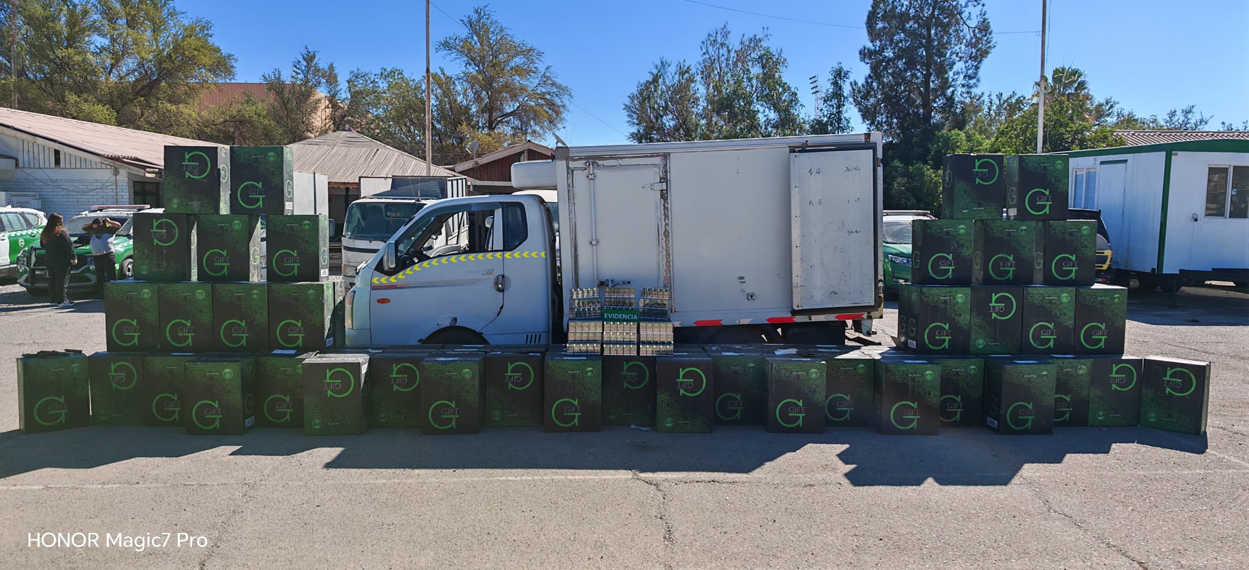 Carabineros incauta más de 47 mil cajetillas de cigarrillos de contrabando en Ruta 5