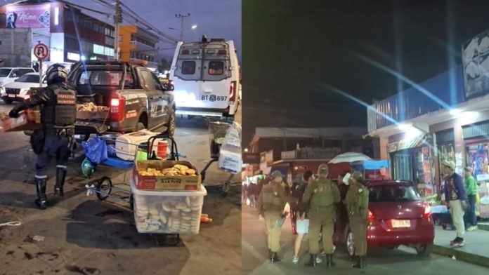 Cursan 23 infracciones a la Ley de Tránsito y una infracción por comercio ambulante en centro de Alto Hospicio