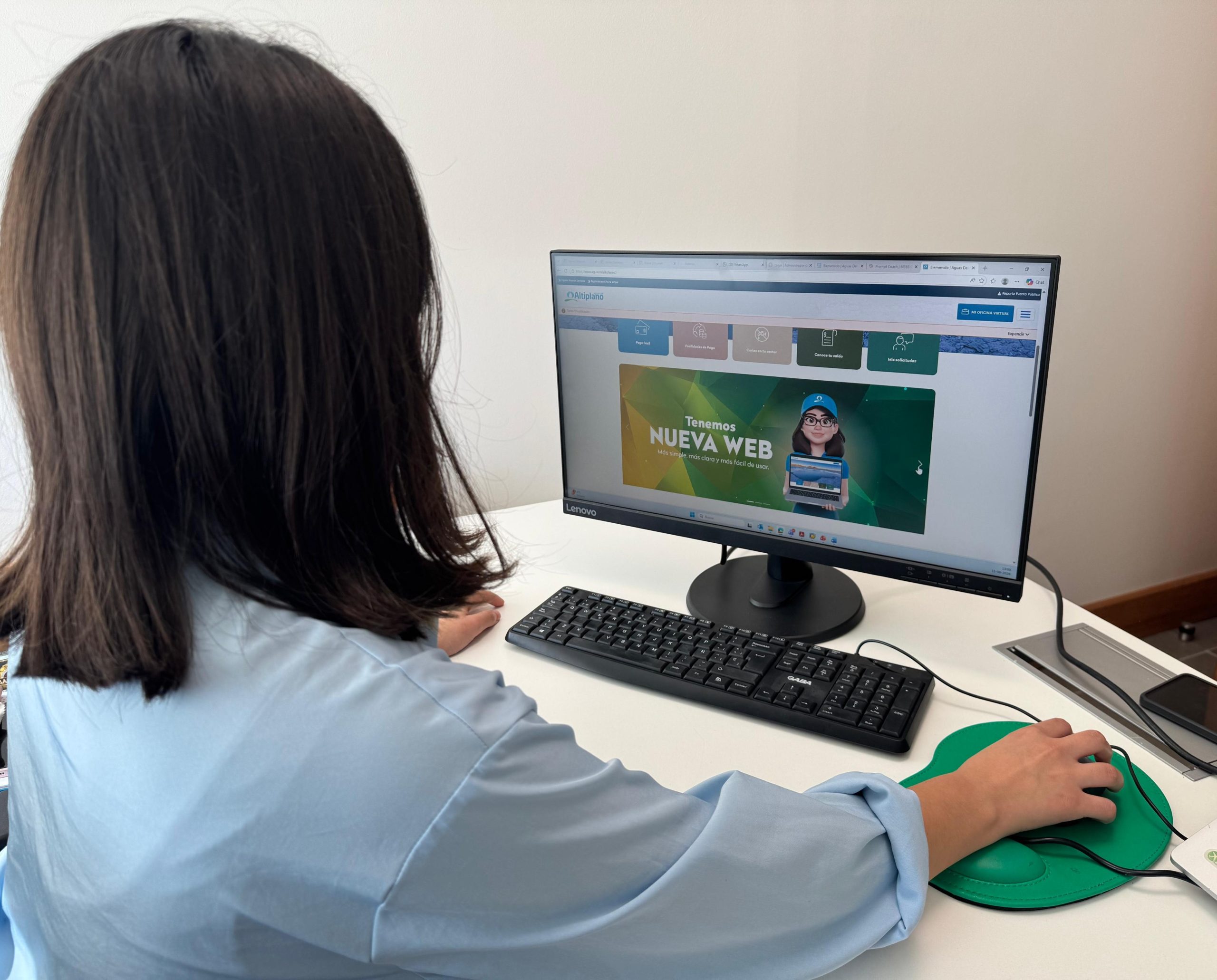 Aguas del Altiplano estrena nueva página web, más simple y rápida