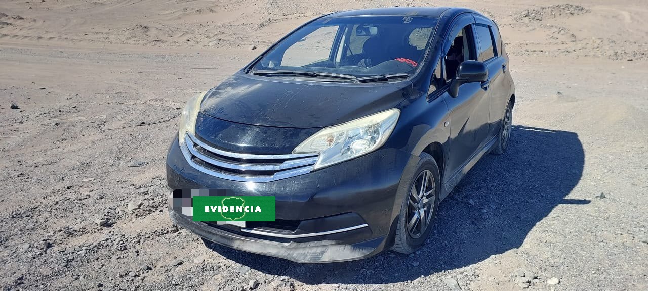 Recuperan vehículo robado en sector de la Pampa de Alto Hospicio