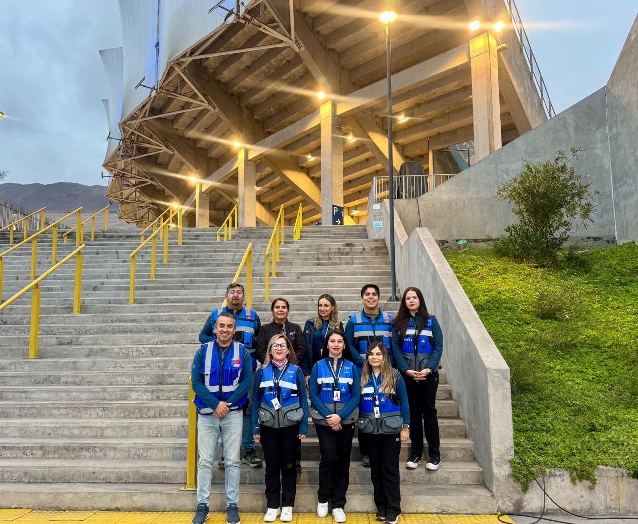 Seremi de Salud de Tarapacá realizó educación sanitaria previo a partido de Deportes Iquique versus Recoleta