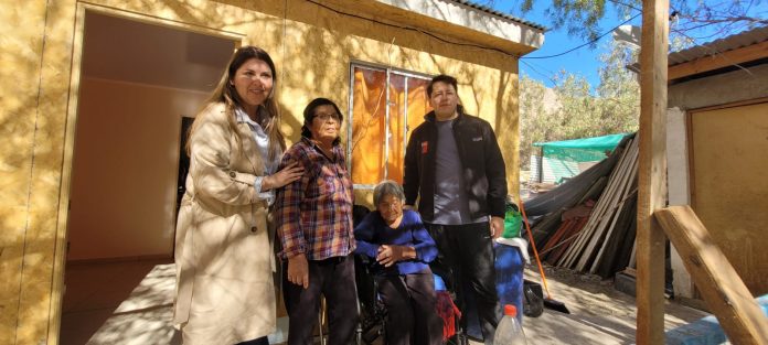 Programa Habitabilidad mejora viviendas de adultos mayores en Camiña con inversión superior a $28 millones