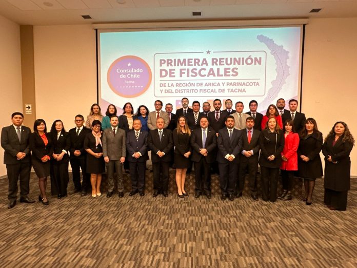 Fiscales de Arica y Tacna se reunieron en Perú para fortalecer la cooperación internacional en la persecución del crimen organizado