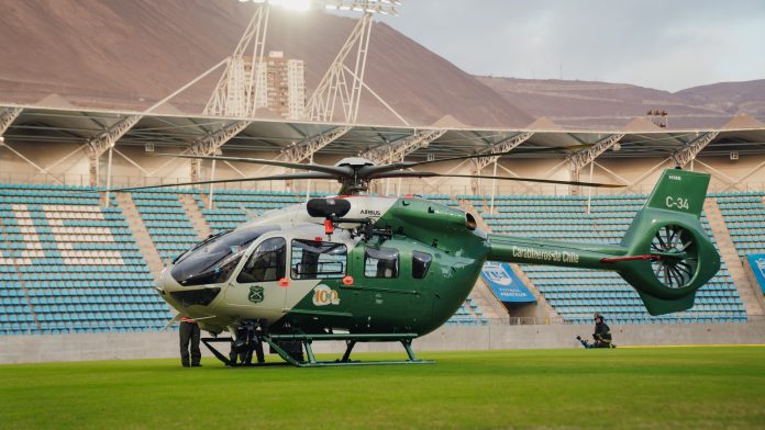 Entregan a Carabineros de Tarapacá uno de los helicópteros policiales más modernos del país
