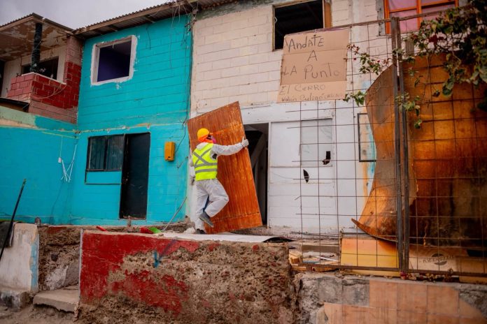 Gobierno inició la primera etapa del proceso de desalojo de Cerro Chuño