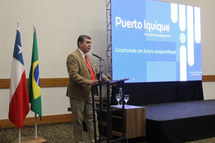 Puerto de Iquique propone acelerar desarrollo del Corredor Bioceánico en Brasil