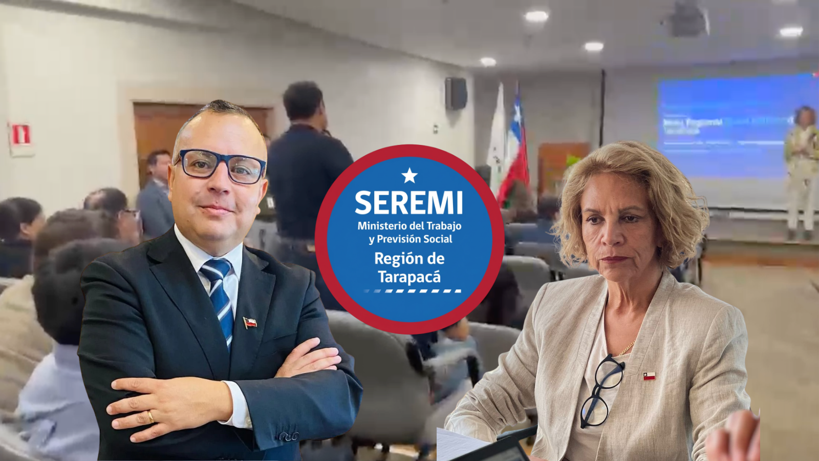 La crisis del seremi del Trabajo llegó a un acto oficial: ANEF exigió su salida frente a la delegada presidencial