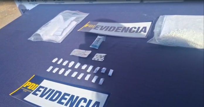 Desarticulan punto de venta de drogas que pretendía operar en poblado de La Tirana
