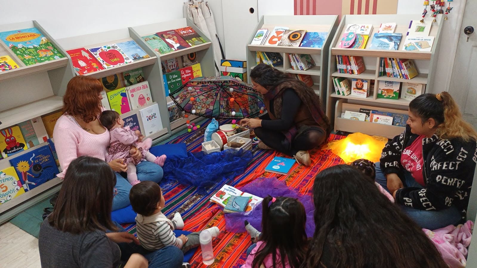 Biblioteca Municipal invita a familias a participar en nueva jornada de mediación lectora para la primera infancia