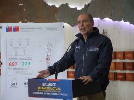 Gobierno estima en hasta US$500 millones el costo de reparar infraestructura dañada por el sistema frontal