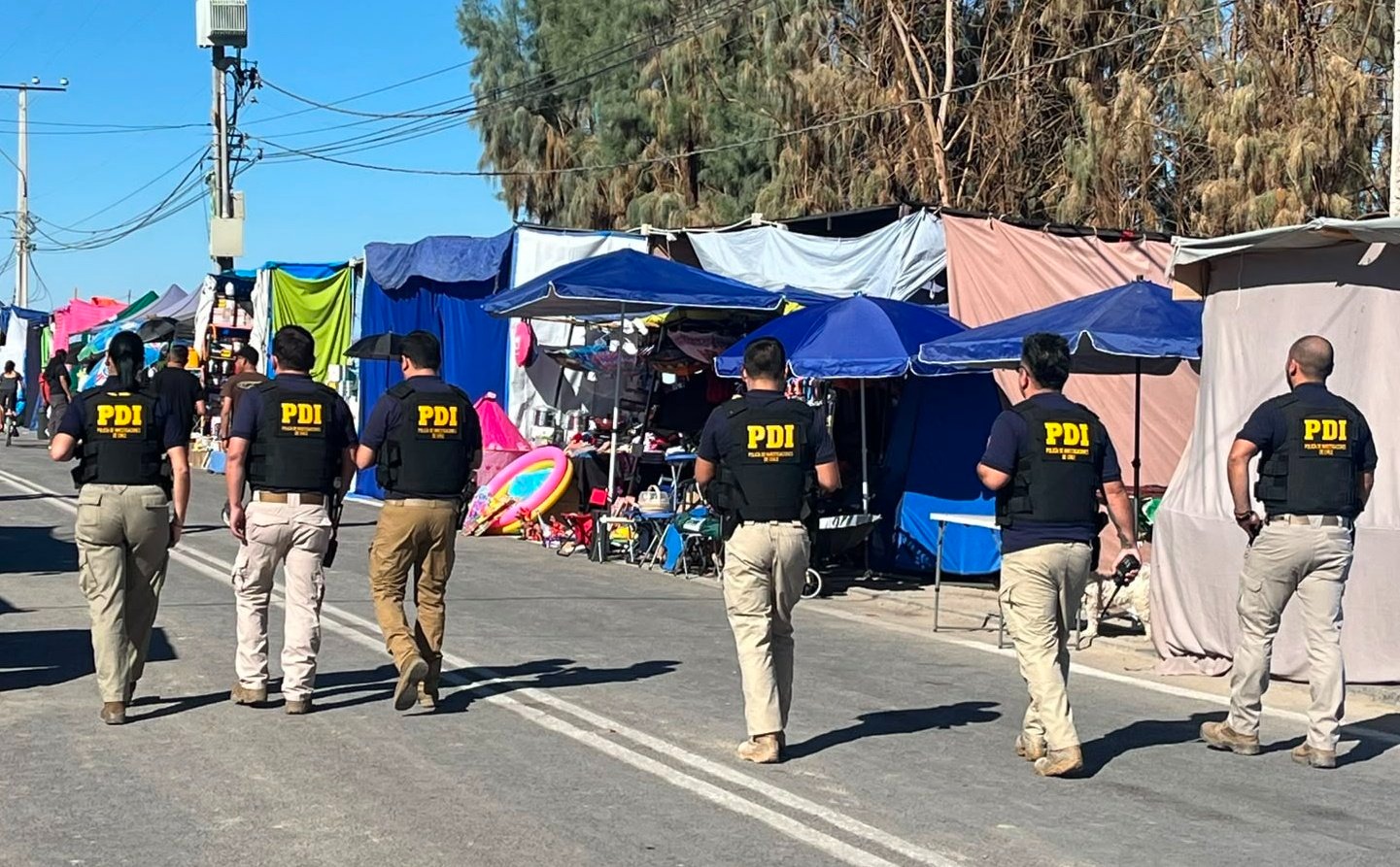 PDI intensifica presencia en La Tirana con controles migratorios y medidas preventivas
