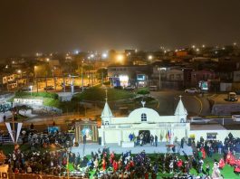 Alto Hospicio vivió tradicional bendición de la réplica de la Virgen de La Tirana