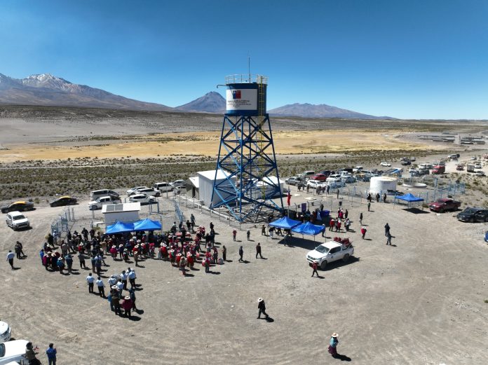 MOP inaugura renovado sistema de agua potable que beneficiará a cerca de 700 familias en Colchane