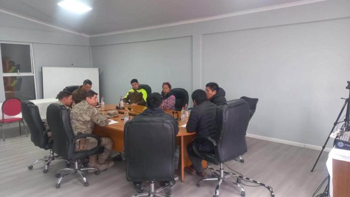 Municipalidad de Colchane activa preventivamente mesa técnica del Cogrid Comunal ante sistema frontal
