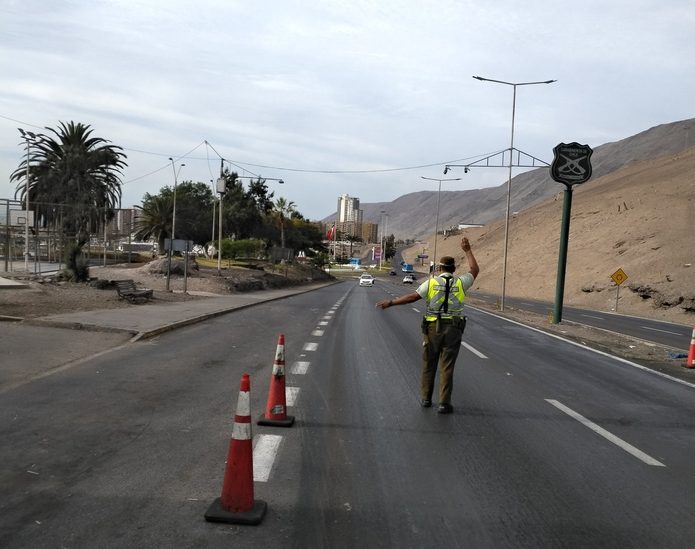 Estado de rutas en Tarapacá: A-16 habilitada en ambas pistas y segundo acceso a Iquique con restricciones