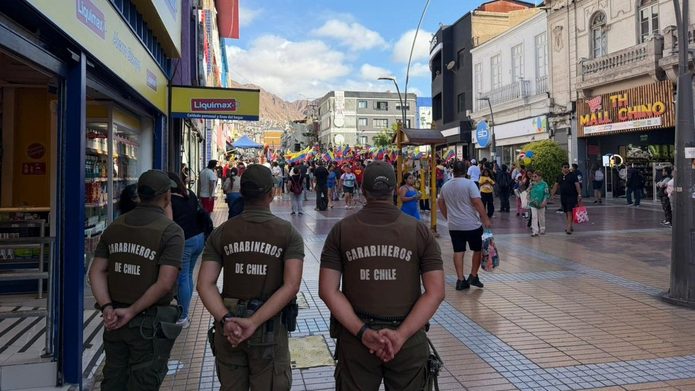 Detienen a cuatro imputados por homicidio frustrado a carabinero en Antofagasta