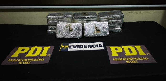 Abandonan más de 15 kilos de cocaína en un bolso en las inmediaciones del Complejo Aduanero de Quillagua