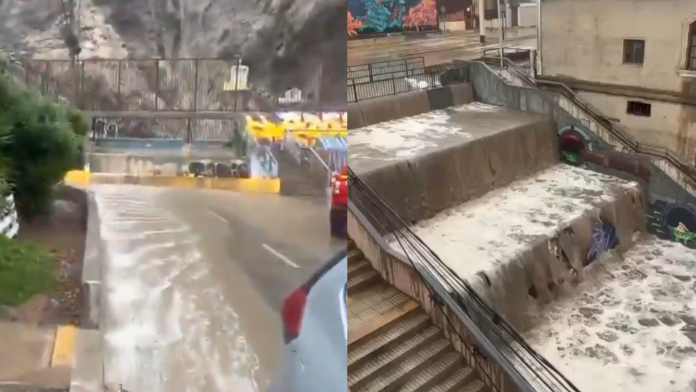 Sistema frontal: Senapred ordena evacuar cuatro sectores de Tocopilla por activación de quebradas