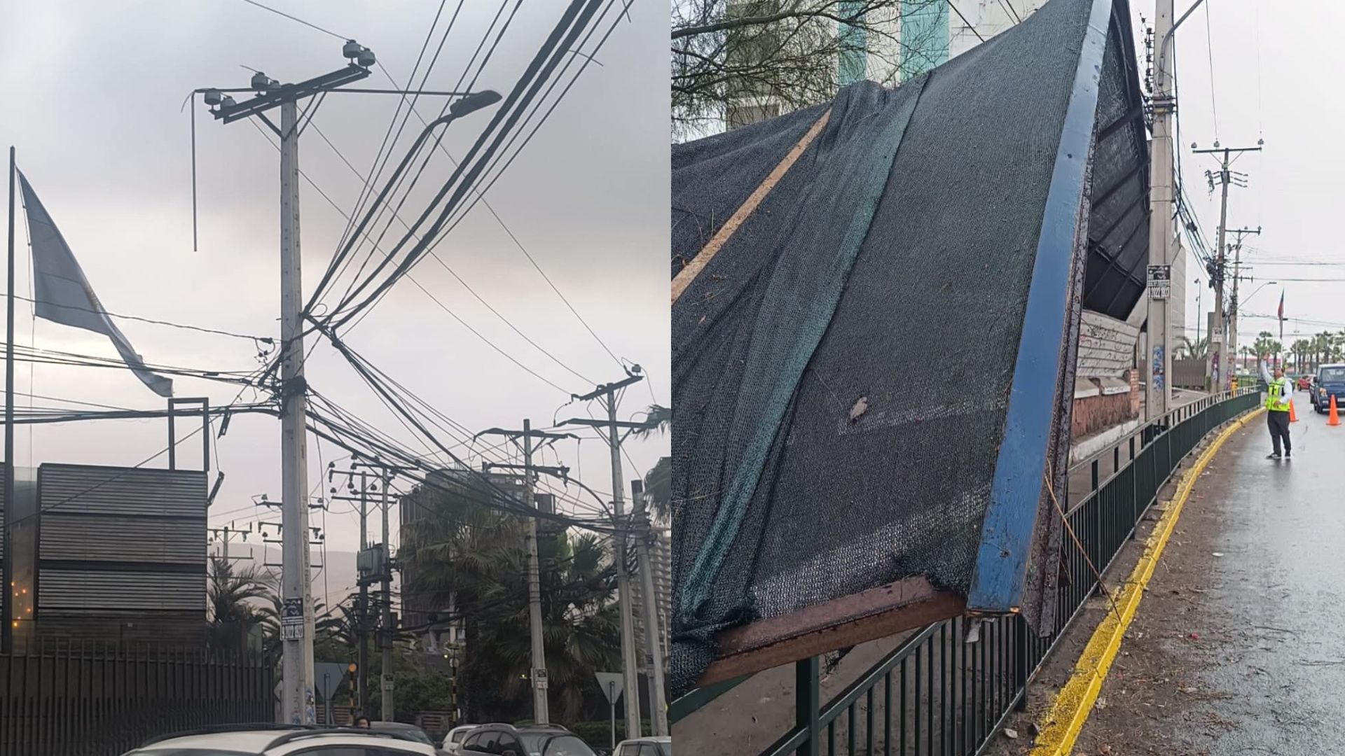 Sistema frontal en Tarapacá: Tres familias damnificadas, 20 mil personas luz y se evalúa retorno de clases para el jueves