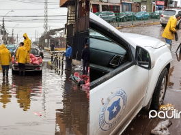 Iquique enfrenta 17 puntos con importantes afectaciones por lluvias: municipio refuerza extracción de agua