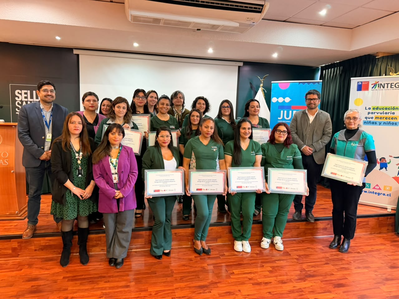 SEREMI de Salud de Tarapacá certifica a 13 establecimientos educativos como Jardines Infantiles Amigos de la Lactancia Materna en 2026