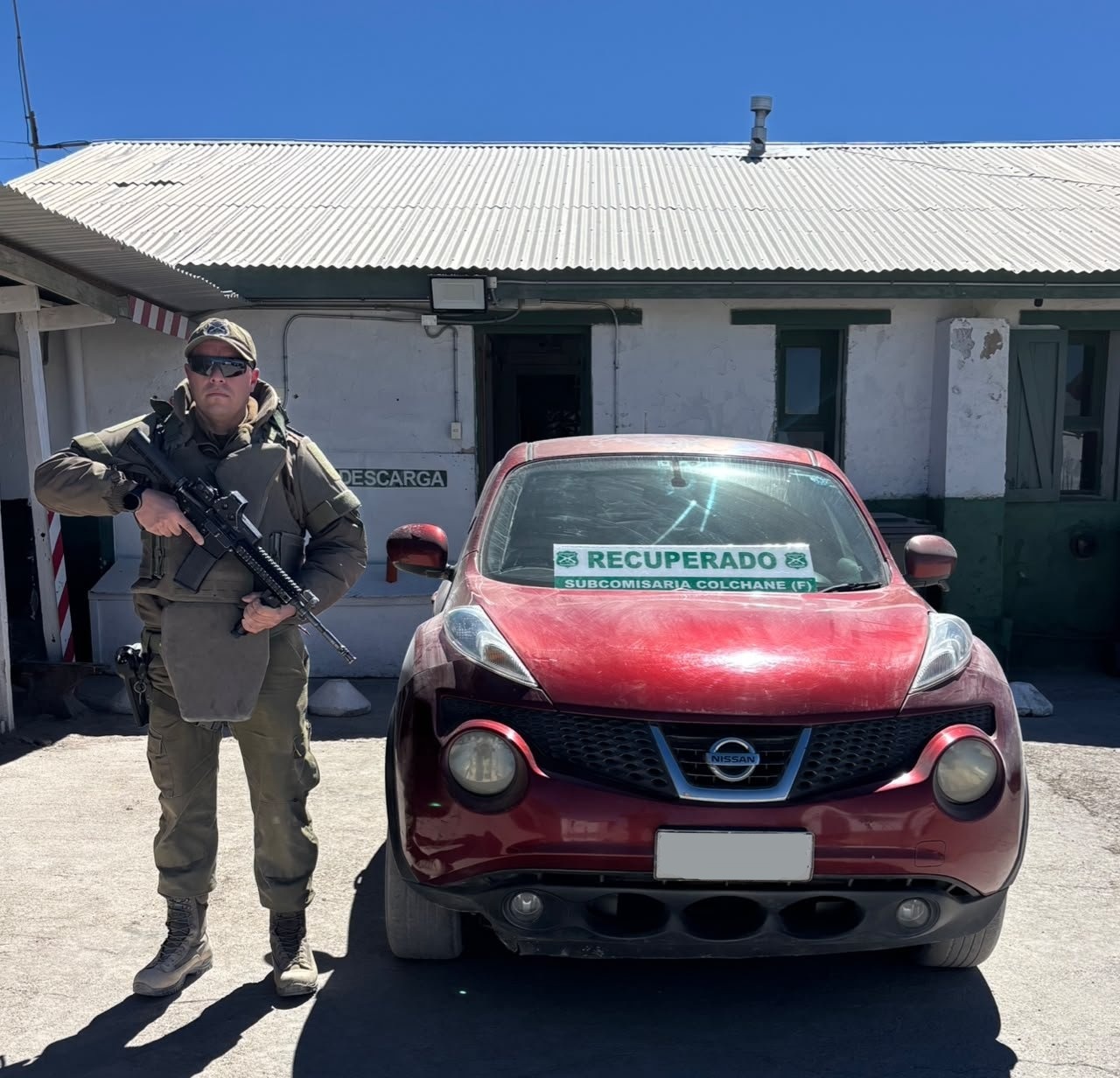 Recuperan en Colchane vehículo robado en Iquique