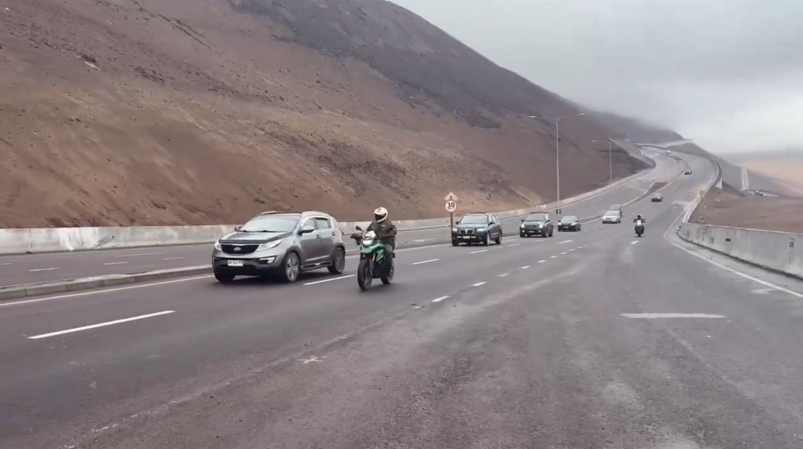 MOP informa estado de rutas en Tarapacá: A-16 pronta a ser habilitada y segundo acceso a Iquique está transitable