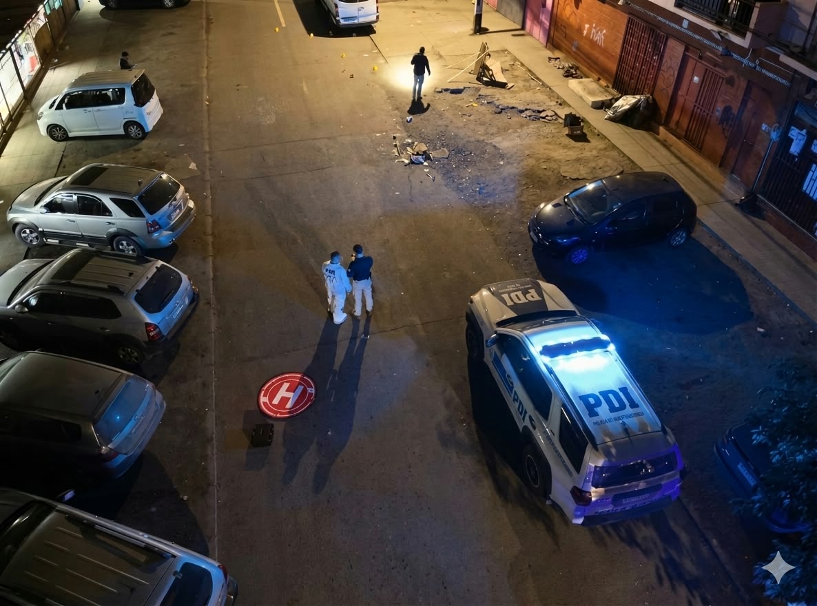 Investigan doble homicidio frustrado contra venezolanos en centro de Iquique
