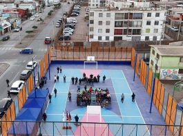 Alto Hospicio inaugura renovada multicancha en Villa Las Américas de El Boro