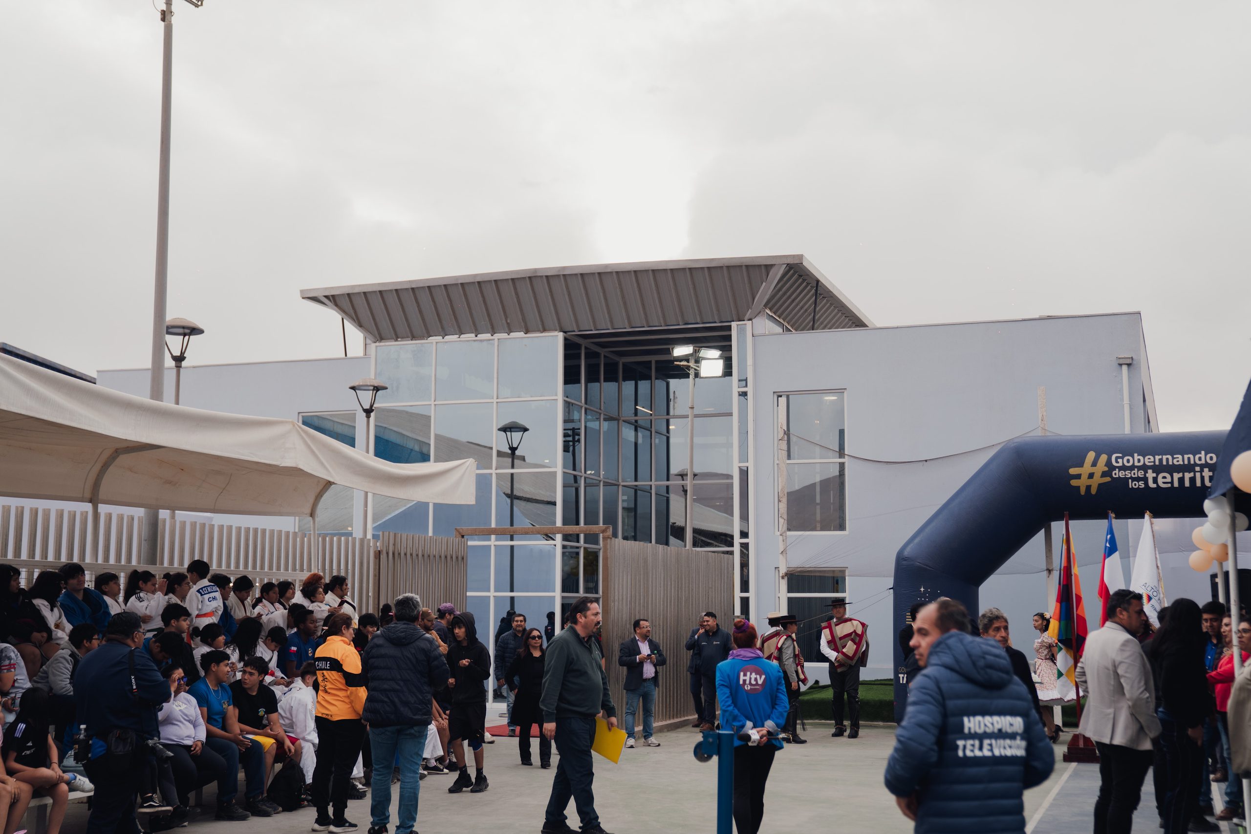 Inauguran nuevo albergue deportivo para recibir a delegaciones en Alto Hospicio