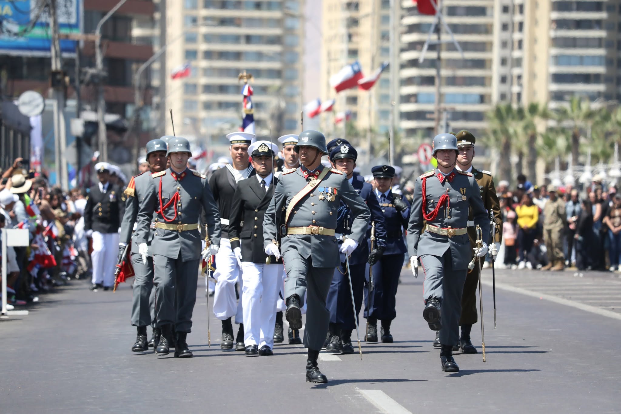Suspenden desfile militar en Iquique por condiciones climáticas